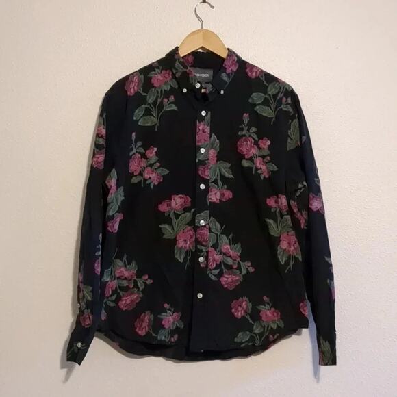Bonobos floral button down size Large - Picture 2 of 5